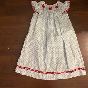 Southern Tots Smocked Dress-Size 5